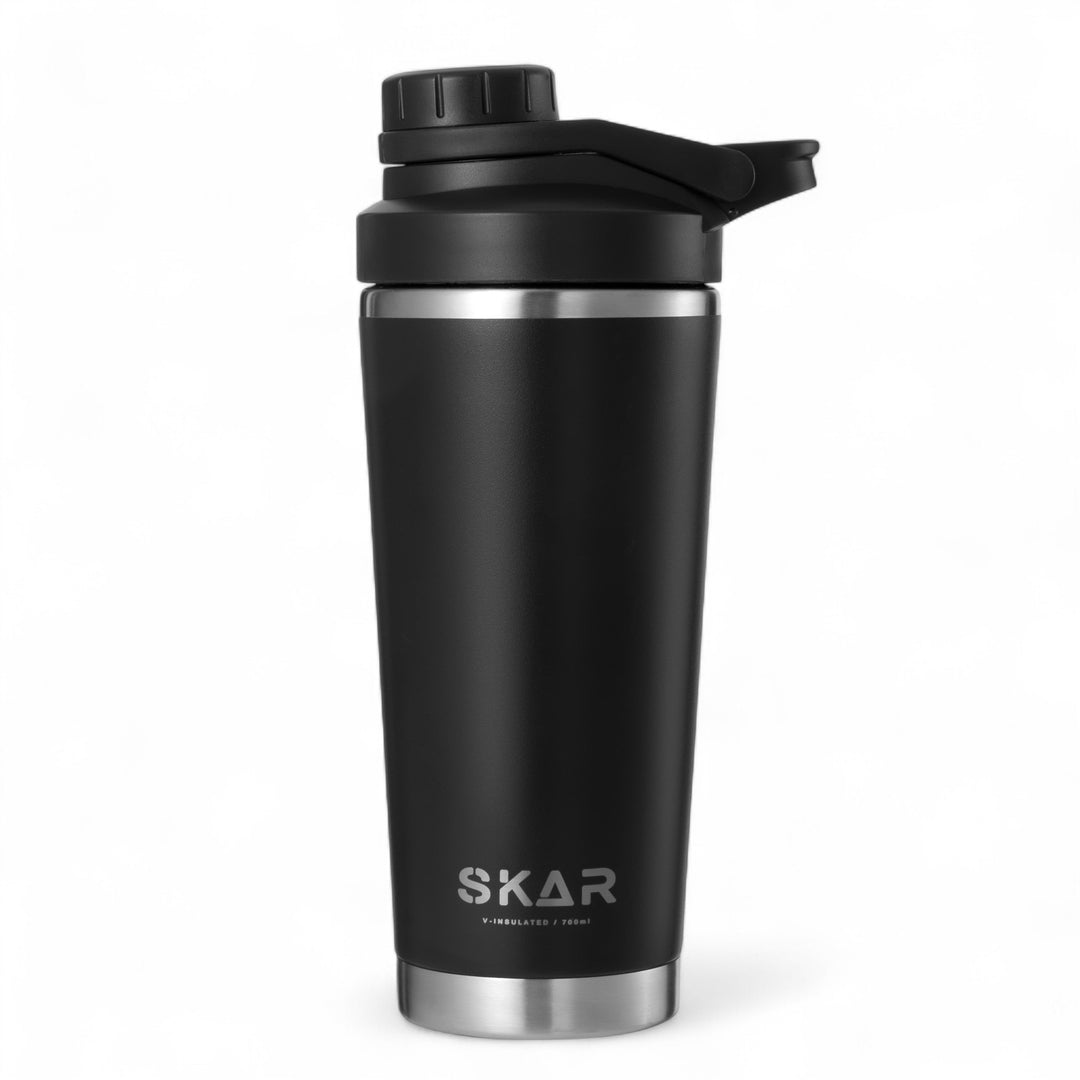 SKAR protein shaker tamno sive boje 700 ml